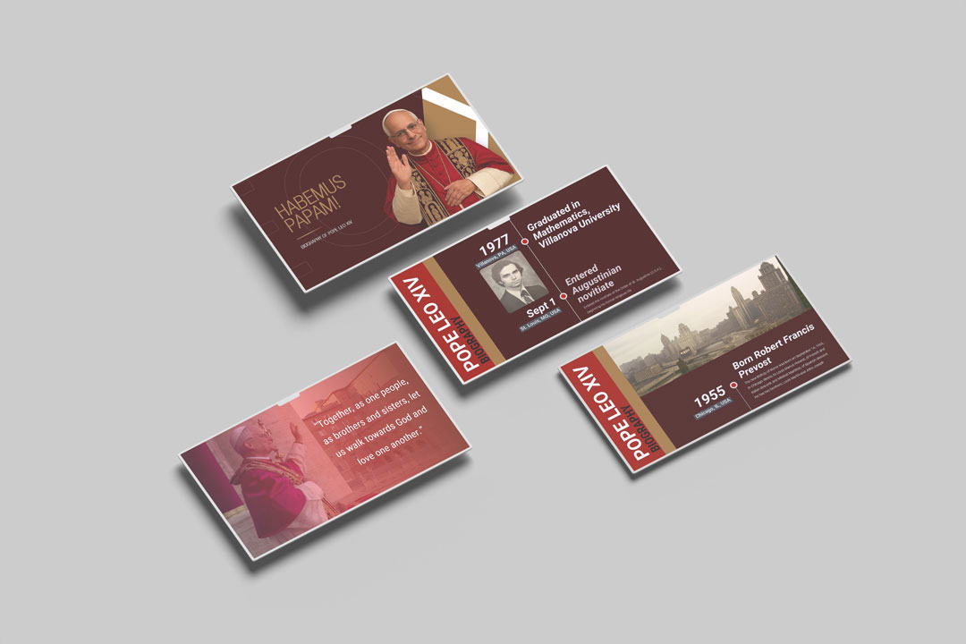 Animated Biography Timeline PowerPoint Template preview